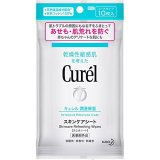 花王 キュレル 潤侵保湿 スキンケアシート 10枚入 （顔・からだ用）
