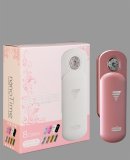 nano Time (ナノタイム) 超ナノ粒子 ハンディーモイストミスト シャンパンゴールド 【専用皮製ポーチ付き】 <38331>