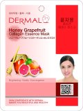 ハニーグレープフルーツシートマスク(フェイスパック) 10枚セット ダーマル(Dermal)