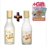 韓国コスメ/スキンフード/SKINFOODSKINFOOD/ピーチ酒 基礎2種(トナー+エマルジョン)+サンプル4種■Pitch sake set SK-080