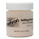 mehron UltraFine Setting Powder with Anti-Perspriant - Soft Beige (並行輸入品)