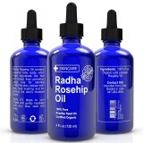 ORGANIC Rosehip Oil - HUGE 4 OUNCE - 100% Pure Certified Organic - BEST MOISTURIZER to heal Dry Skin, Fine Lines, Stretch Marks,