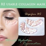 Toning Anti-Age Collagen Eye Patch with Red Wine Extract and Resveratrol. 5 masks in a pack.  赤ワインエキスとResveratrolでアンチエイジコラーゲンアイパ