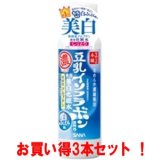 サナ（SANA）なめらか本舗 豆乳イソフラボン薬用美白しっとり化粧水 200ml（医薬部外品）（お買い得3本セット）