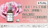 プラスレイ化粧品 PlusRay ホワイト4種 美容原液 フラーレン プラセンタ ヒアルロン酸 コラーゲン