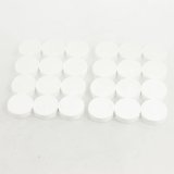 uxcell　圧縮フェイスパック　圧縮紙マスク　スキンケア　圧縮コットンフェイシャルペーパーマスク　DIYフェイシャルマスク　ホワイト　24個