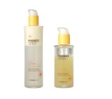 The Face Shop ザ・フェースショップ マンゴーシード・シルク化粧水・エッセンス 2類セット (Mango Seed Toner 145ml + Essence 50ml) 海外直送品