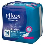 elkos 艾可丝 4滴超强吸收力卫生巾 带护翼/干爽网面 14片