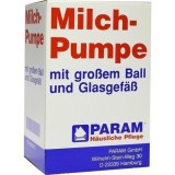 MILCHPUMPE Glas+großer Ball