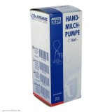 MILCHPUMPE Hand Gummiball mit Glas