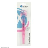 MIRADENT Zungenreiniger Tong-Clin de L.pink trans.