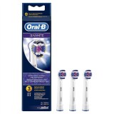 Oral B 3DWhite Aufsteckbürsten (für elektrische Zahnbürsten), 3 Stück