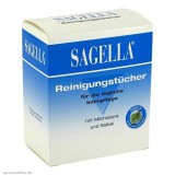 Sagella PH4.5便携式洁肤湿巾