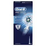 Oral-B PRO CrossAction 2000 wiederaufladbare elektrische Zahnbürste