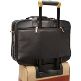 Italian Leather Briefcase-Matte Finish