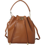 Italian Leather Satchel Tote