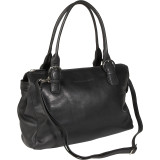 Twin Handle Zipper Satchel