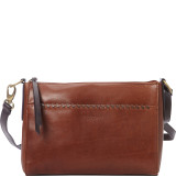 Classic Whipstich Vintage Leather Crossbody