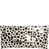 Patent Clutch In Polka Dot