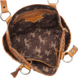 Harvest Moon Zip-Top Bucket Tote