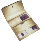 Hand Painted Three Fold Clutch
