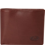 Mens RFID Secure Center Wing Wallet