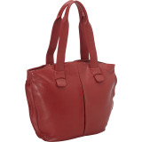 Bucket Shape with Two Inset Top Zip Tote
