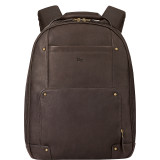 Premium Leather 15.6" Laptop Backpack