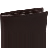 Nappa Soft Leather Slim Wallet w/ 6 Credit Card Slits