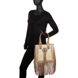 Aztec Fringe Tote