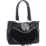 Dakota Western Tote with Fringe