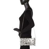 Patent Clutch In Polka Dot