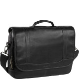 Colombian Leather Flapover 15.6" Laptop Briefcase
