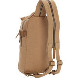 Slim Long Shape Cotton Canvas Backpack