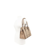 Nubuck Zip Top Tote