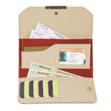 RFID Signature Pleated Trifold Wallet