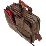 Waxed Hewes Briefcase