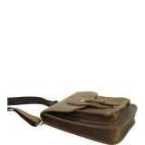 8.5" Slim Leather Sling Bag