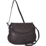 Flap Pocket Gusseted Crossbody