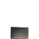 Slim Leather Card Wallet with ID Window