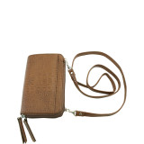 Double Zip Cross Body