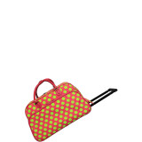 Dots II 21" Rolling Duffel Bag