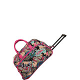 Multi Paisley 21" Rolling Duffel Bag