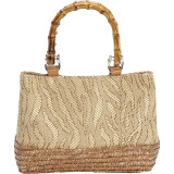 Mini Bamboo Handle Milan Bag