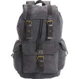 Large Washed Canvas Backpack