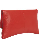 Esoteric Pebble Leather Clutch