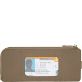 Anti-Theft Tailored Slim Zip Wallet