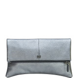 Esoteric Pebble Leather Clutch