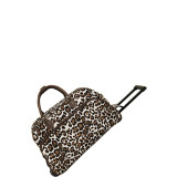 Leopard 21" Rolling Duffel Bag