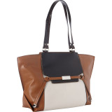 Tied And True Tote-Colorblock